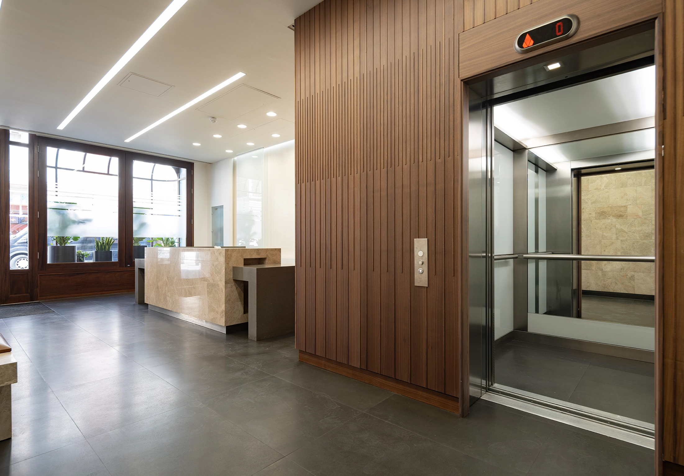 Ground floor reception